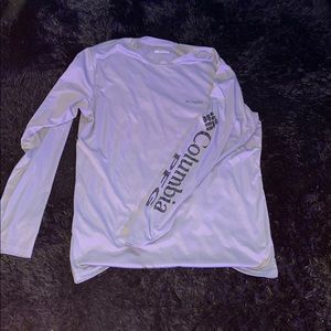 Grey PFG columbia shirt